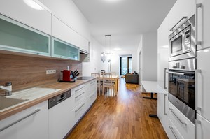 Pronájem 2+kk v luxusní rezidenci Baarova, 52m2,